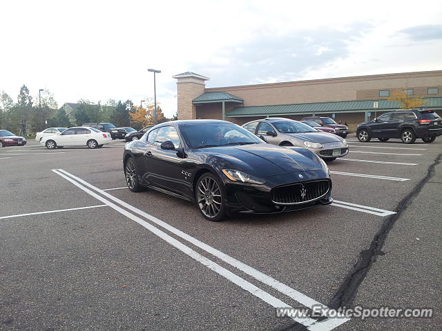 Maserati GranTurismo spotted in Castle pines, Colorado