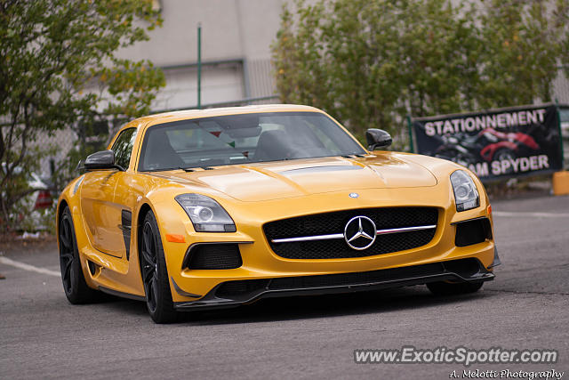 Mercedes SLS AMG spotted in Montreal, Canada