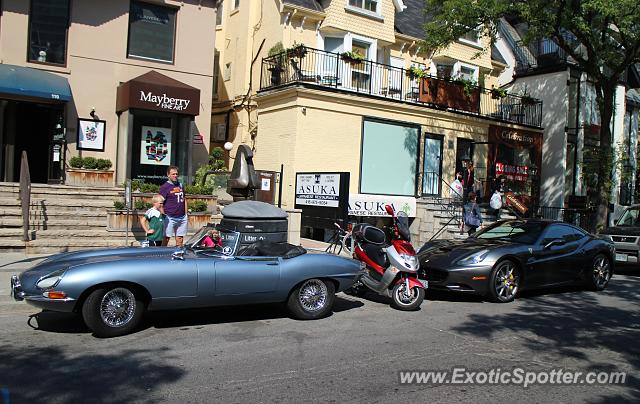 Jaguar E-Type spotted in Toronto, Canada