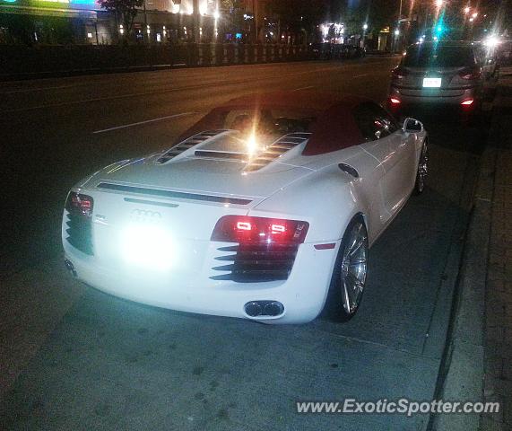 Audi R8 spotted in Mississauga, Canada