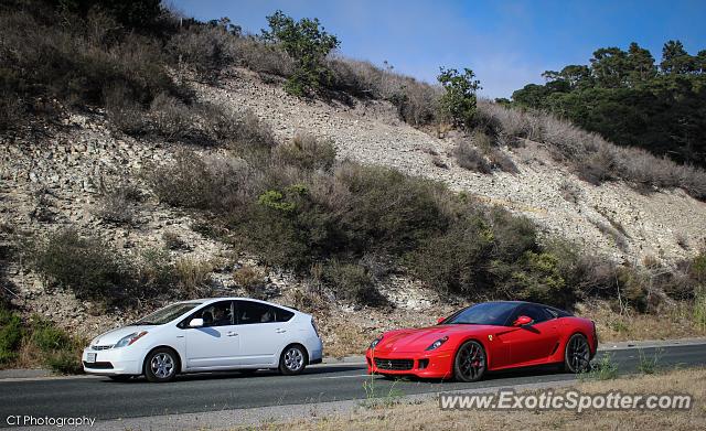 Ferrari 599GTB spotted in Carmel Valley, California