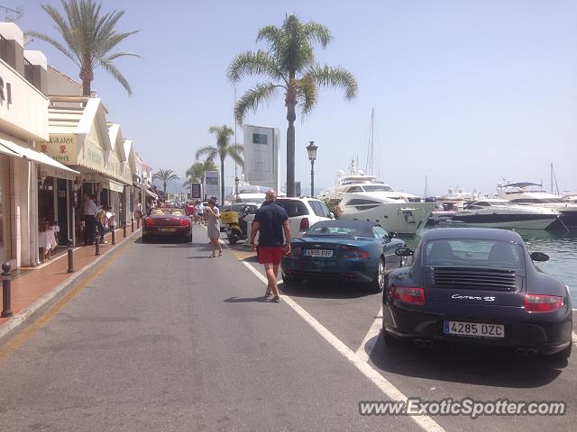 Aston Martin DB9 spotted in Puerto Banus, Spain