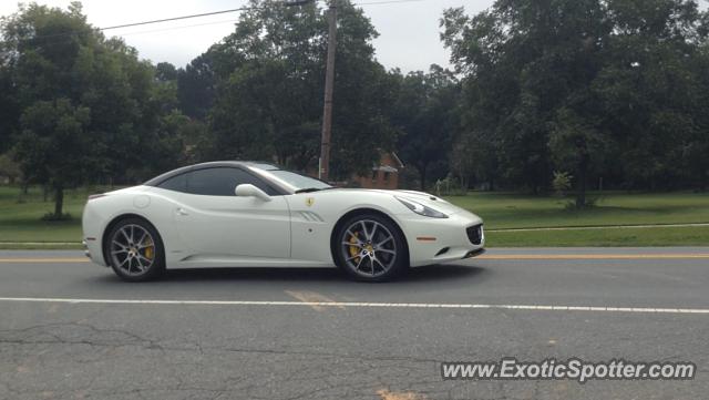 Ferrari California spotted in Charlotte, North Carolina