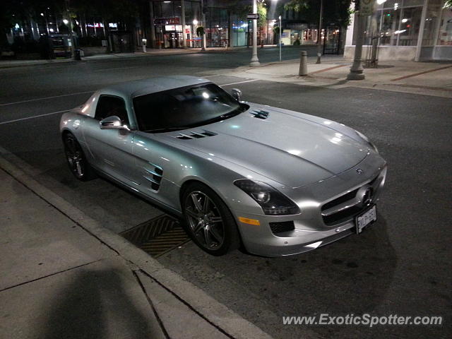 Mercedes SLS AMG spotted in Guelph, Canada