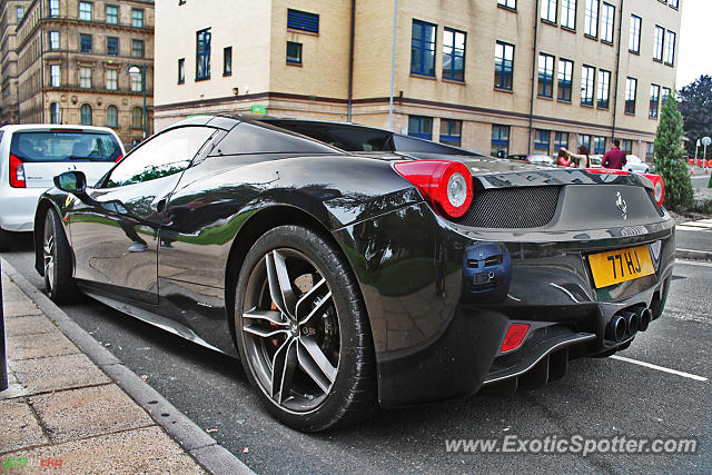 Ferrari 458 Italia spotted in Bradford, United Kingdom