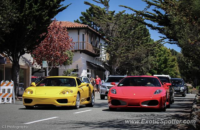 Ferrari F430 spotted in Carmel, California