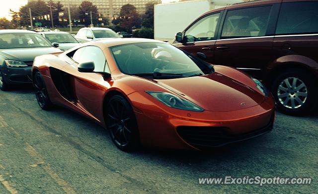 Mclaren MP4-12C spotted in Bloomington, Indiana