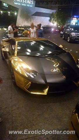 Lamborghini Aventador spotted in Las Vegas, Nevada