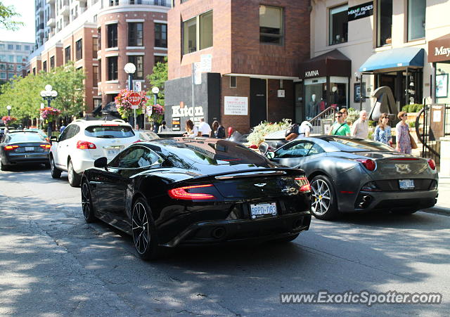 Aston Martin Vanquish spotted in Toronto, Canada