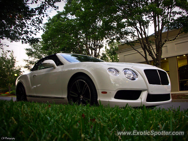 Bentley Continental spotted in Charlotte, North Carolina