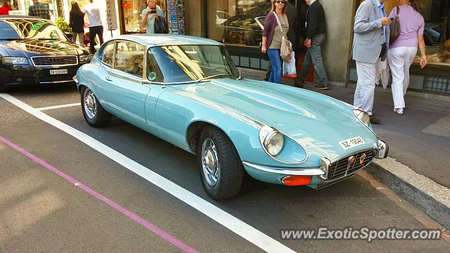 Jaguar E-Type spotted in Zurich, Switzerland