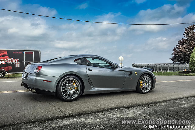 Ferrari 599GTB spotted in Watkins Glen, New York