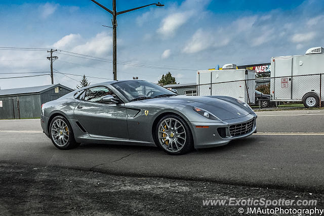 Ferrari 599GTB spotted in Watkins Glen, New York