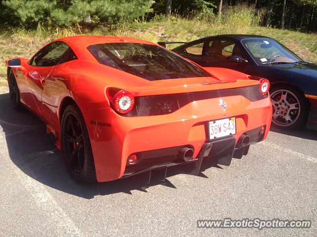 Ferrari 458 Italia spotted in Boston, Massachusetts