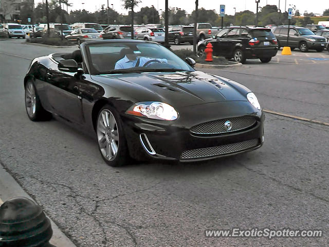 Jaguar XKR spotted in Schaumburg, Illinois