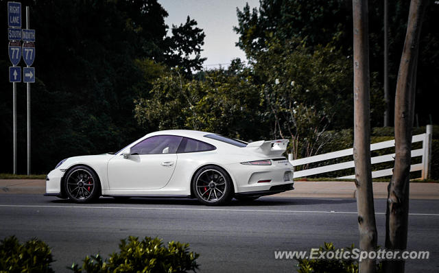 Porsche 911 GT3 spotted in Charlotte, North Carolina