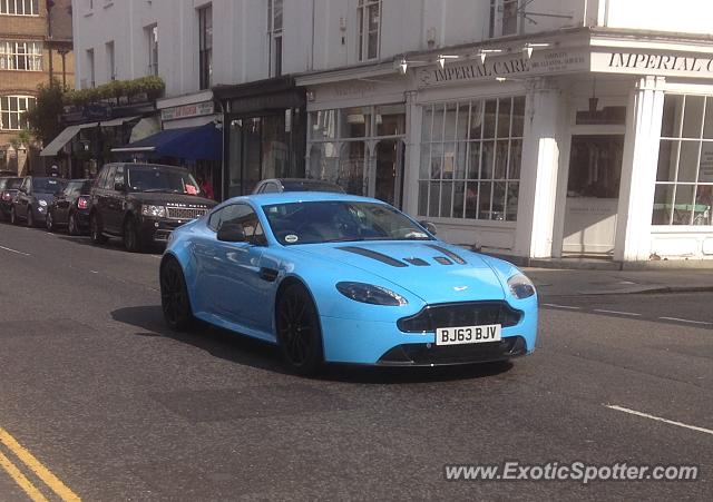 Aston Martin Vantage spotted in London, United Kingdom