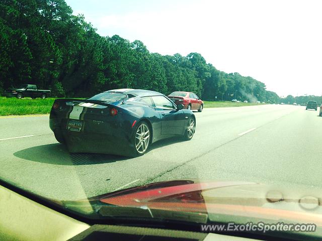 Lotus Evora spotted in Bluffton, South Carolina