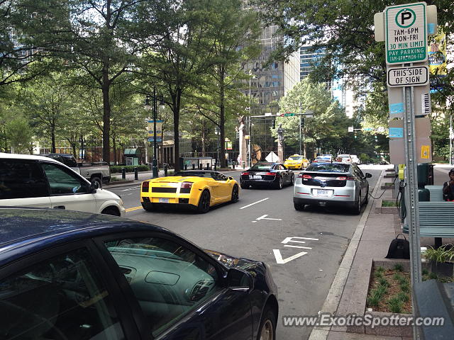 Lamborghini Gallardo spotted in Charlotte, North Carolina