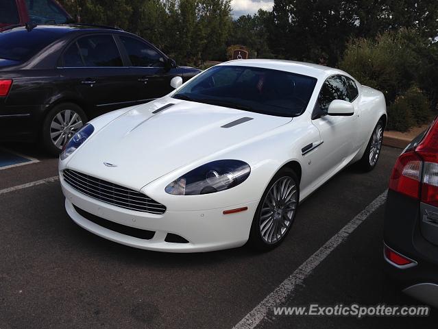 Aston Martin DB9 spotted in Santa Fe, New Mexico