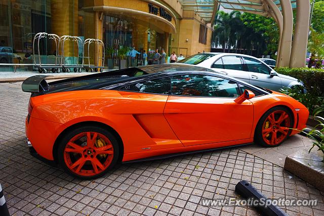 Lamborghini Gallardo spotted in Kuala Lumpur, Malaysia