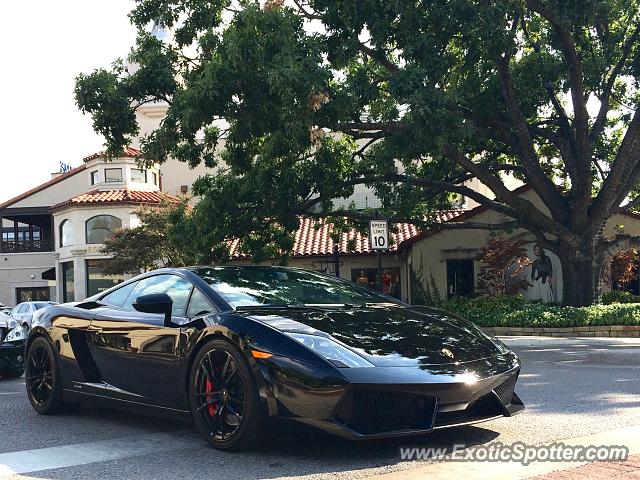 Lamborghini Gallardo spotted in Dallas, Texas