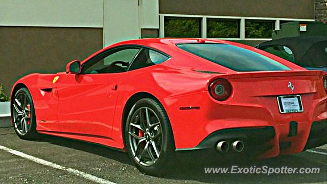 Ferrari F12 spotted in Cincinnati, Ohio