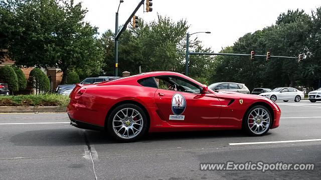Ferrari 599GTB spotted in Charlotte, North Carolina
