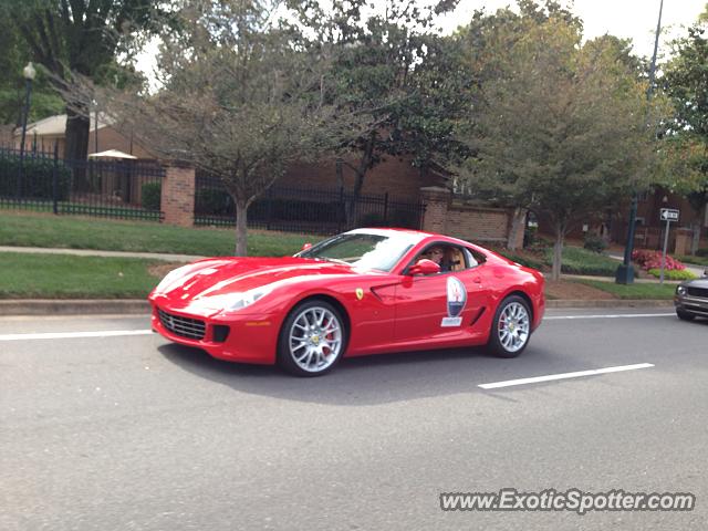 Ferrari 599GTB spotted in Charlotte, North Carolina