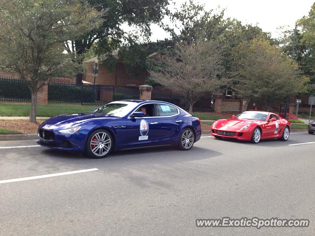 Ferrari 599GTB spotted in Charlotte, North Carolina