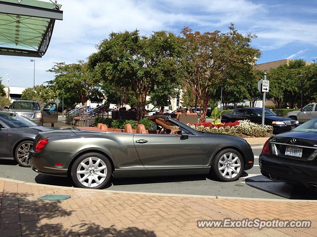 Bentley Continental spotted in Charlotte, North Carolina