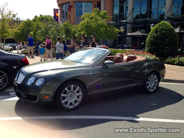 Bentley Continental spotted in Charlotte, North Carolina