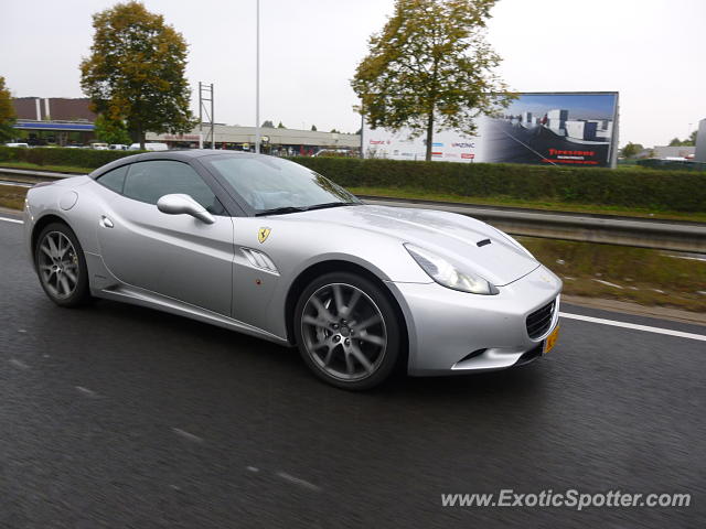 Ferrari California spotted in Genk, Belgium