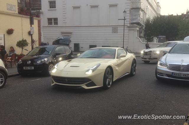 Ferrari F12 spotted in London, United Kingdom