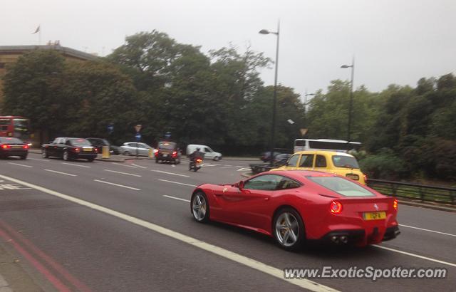 Ferrari F12 spotted in London, United Kingdom