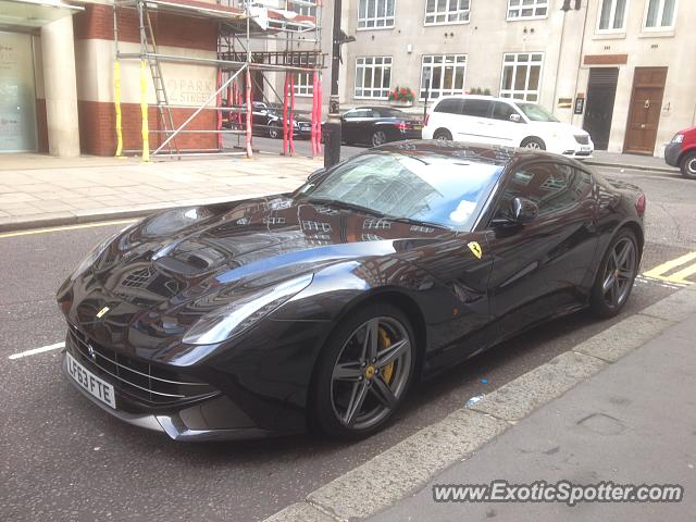 Ferrari F12 spotted in London, United Kingdom