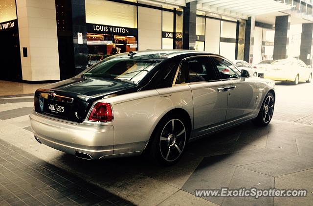 Rolls Royce Ghost spotted in Melbourne, Australia