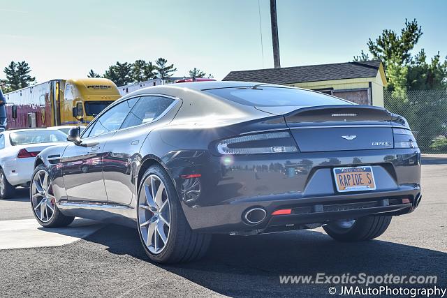 Aston Martin Rapide spotted in Watkins Glen, New York