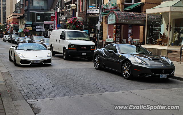 Lamborghini Gallardo spotted in Toronto, Canada