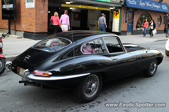 Jaguar E-Type spotted in Toronto, Canada