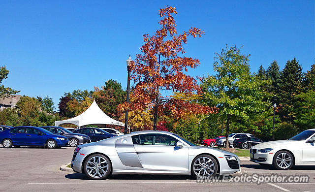 Audi R8 spotted in Vaughan, Ontario, Canada