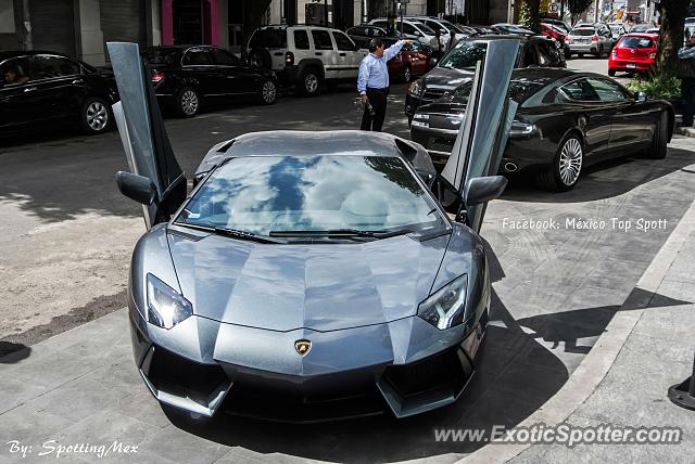 Lamborghini Aventador spotted in Mexico city, Mexico