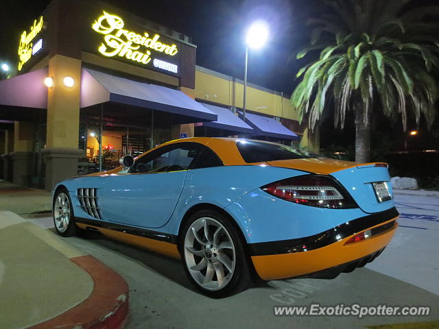 Mercedes SLR spotted in Rowland Heights, California