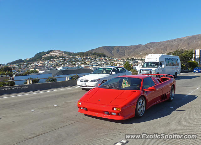 Lamborghini Diablo spotted in S. San Francisco, California