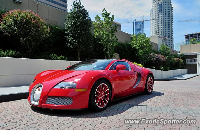 Bugatti Veyron spotted in Atlanta, Georgia