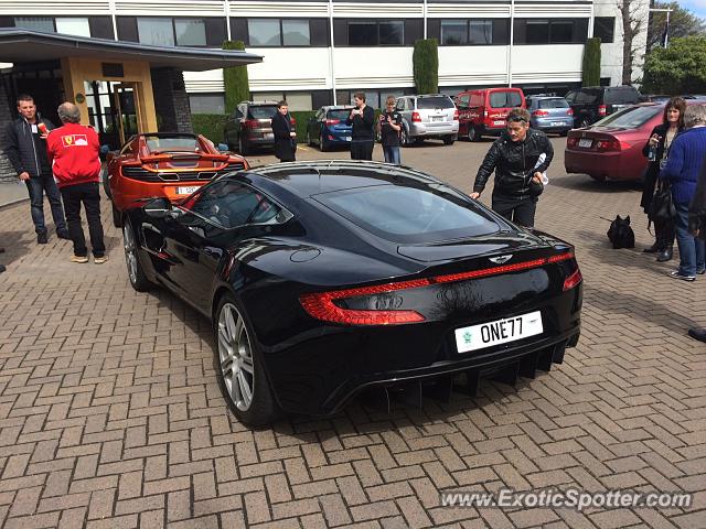 Aston Martin One-77 spotted in Christchurch, New Zealand