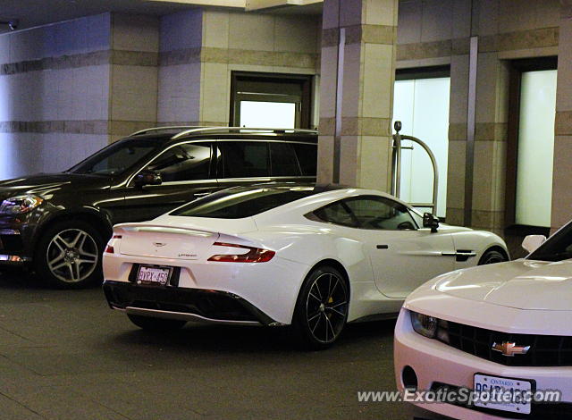 Aston Martin Vanquish spotted in Toronto, Canada