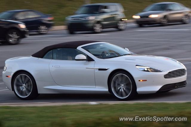 Aston Martin Virage spotted in Wyomissing, Pennsylvania