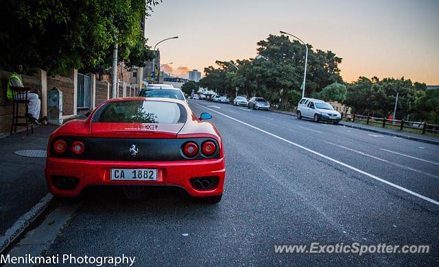 Ferrari 360 Modena spotted in Cape Town, South Africa