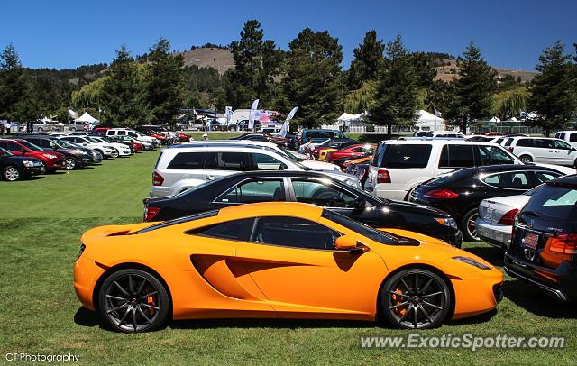 Mclaren MP4-12C spotted in Carmel Valley, California